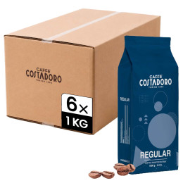 Café en Grains Costadoro Regular - 6 paquets - 6 Kg