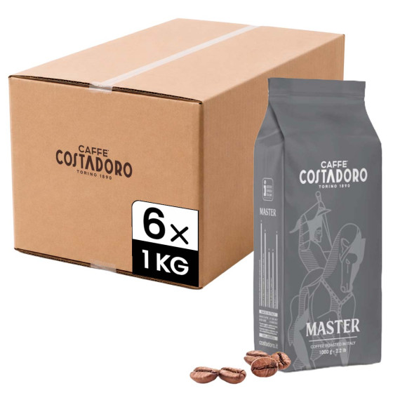 Café en Grains Costadoro Master Arabica - 6 paquets - 6 Kg