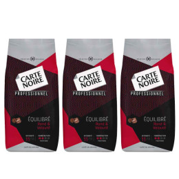 Café en Grains Carte Noire Equilibré - 3 paquets - 3 Kg