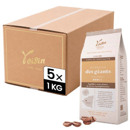 Café de Spécialité en Grains Café Voisin Nicaragua des géants - 5 paquets - 5 Kg