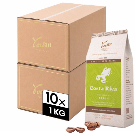 Café de Spécialité en Grains Café Voisin Costa Rica - 10 paquets - 10 Kg