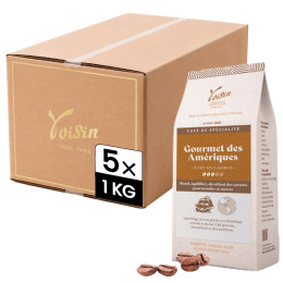Café de Spécialité en Grains Café Voisin Gourmet des Amériques - 5 paquets - 5 Kg