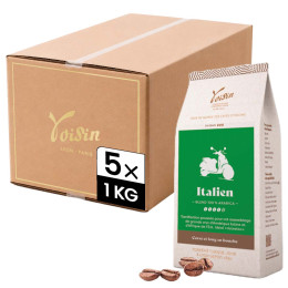 Café en Grains Café Voisin Italien - 5 paquets - 5 Kg