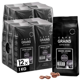 Café en Grains Café de Paris Arabica Grand Arôme - 12 paquets - 12 Kg
