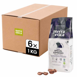 Café en Grains Bio Terra Etica Spécial Expresso - 6 paquets - 6 Kg