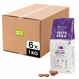 Café en Grains Bio Terra Etica Bolivie - 6 paquets - 6 Kg