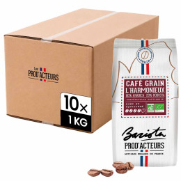 Café en Grains Bio Prod' Acteurs L'Harmonieux - 10 paquets - 10 Kg