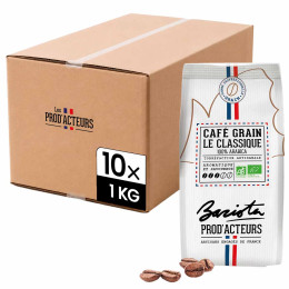 Café en Grains Bio Prod' Acteurs Le Classique - 10 paquets - 10 Kg