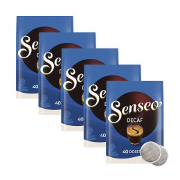 Dosette Senseo Décaféiné - 5 paquets - 200 dosettes compostables