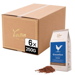 Café Moulu Café Voisin Goût Français - 6 paquets - 1,5 Kg