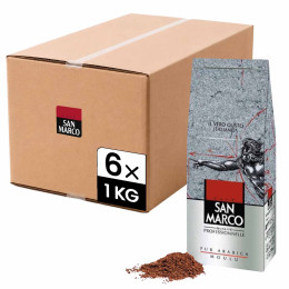Café Moulu San Marco - 6 paquets - 6 Kg