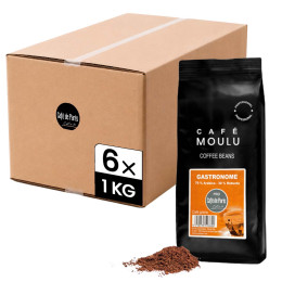 Café Moulu Café de Paris Gastronome - 6 paquets - 6 Kg