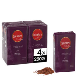 Café Moulu Café de Paris L'Original - 4 paquets - 1 Kg