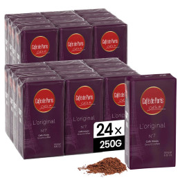 Café Moulu Café de Paris L'Original - 24 paquets - 6 Kg