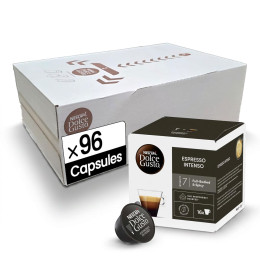 Capsules Nescafé Dolce Gusto Café Espresso Intenso - 6 boîtes - 96 capsules