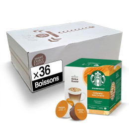 Capsule Starbucks ® by Dolce Gusto ® Caramel Macchiato - 6 boîtes - 36 boissons