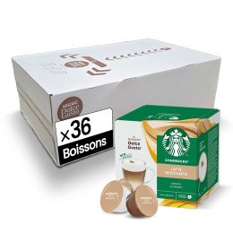 Capsule Starbucks ® by Dolce Gusto ® Latte Macchiato - 6 boîtes - 36 boissons