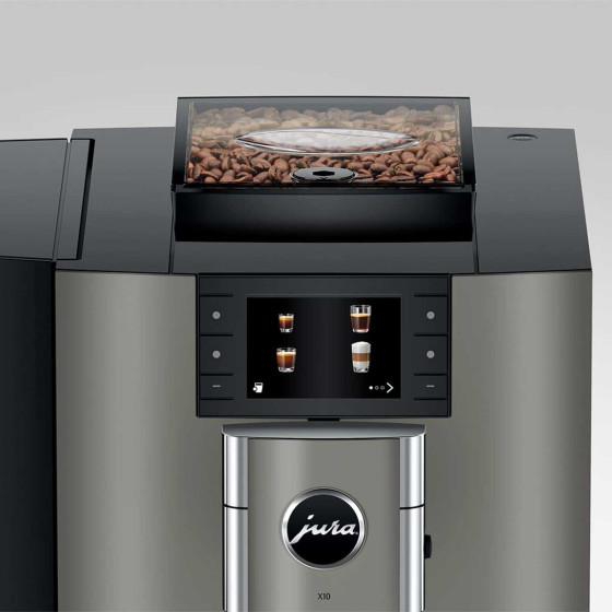 Jura X10 Dark Inox (EB) - Gamme Pro