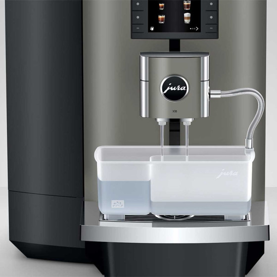 Jura X10 Dark Inox (EB) - Gamme Pro