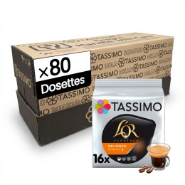 Dosette Tassimo Café L'Or Espresso Delizioso - 5 paquets - 80 dosettes