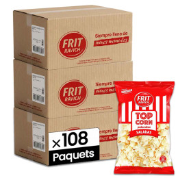 Pop-Corn Salé Frit Ravich 22g - 3 cartons - 108 paquets