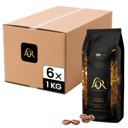 Café en Grains Bio L'Or Professional Espresso Splendide - 6 paquets - 6 Kg