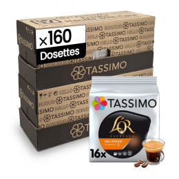 Dosette Tassimo Café L'Or Espresso Delizioso - 10 paquets - 160 dosettes