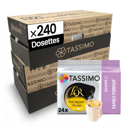 Dosette Tassimo L'Or Espresso Petit Déjeuner Classique "Format Familial" 10 paquets - 240 dosettes