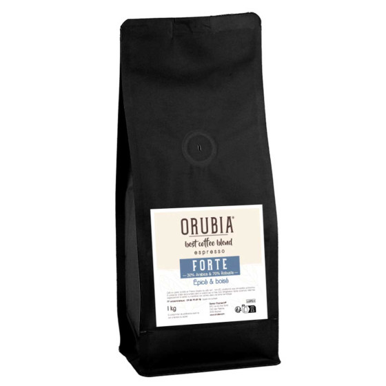 Café en Grains Orubia Forte - 8 paquets - 8 Kg