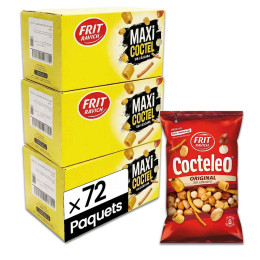 Mix de Snacks Salés Frit Ravich Cocteleo 40g - 3 cartons - 74 paquets