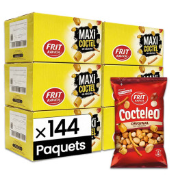 Mix de Snacks Salés Frit Ravich Cocteleo 40g - 6 cartons - 144 paquets