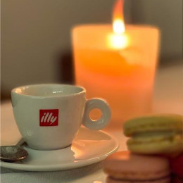 Dosette ESE illy Espresso Torréfaction Intense Marron - 18 dosettes emballées individuellement