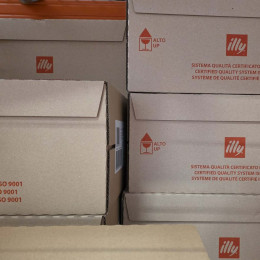Dosette ESE illy Lungo Torréfaction Classique - 12 boites - 216 dosettes emballées individuellement