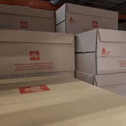 Dosette ESE illy Espresso Décaféiné - 12 boites - 216 dosettes emballées individuellement