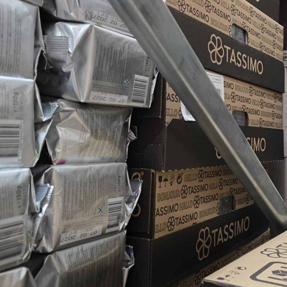 Dosette Tassimo Café L'Or XL Intense - 5 paquets - 80 dosettes
