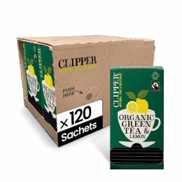 Thé Vert Bio Clipper Citron - 6 cartons - 150 sachets