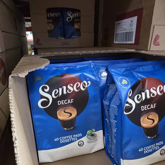 Dosette Senseo Décaféiné - 5 paquets - 200 dosettes compostables