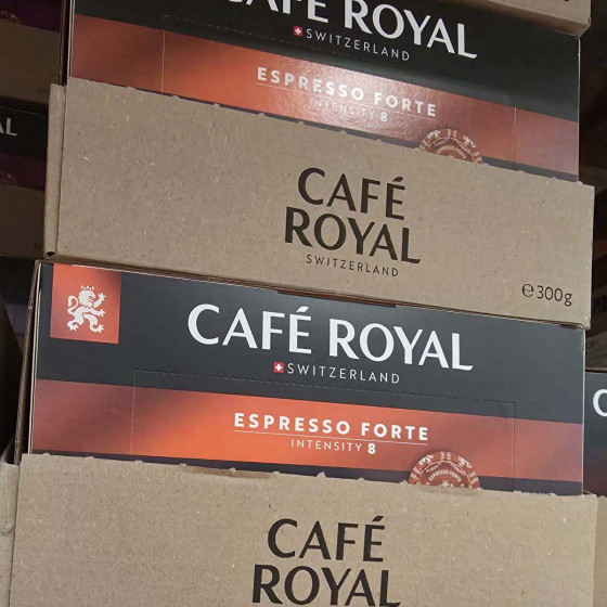Capsule Nespresso Pro Compatible Café Royal Espresso Forte - 6 boites - 300 capsules