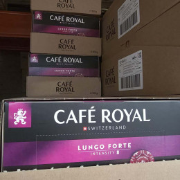 Capsule Nespresso Pro Compatible Café Royal Lungo Forte - 6 boites - 300 capsules