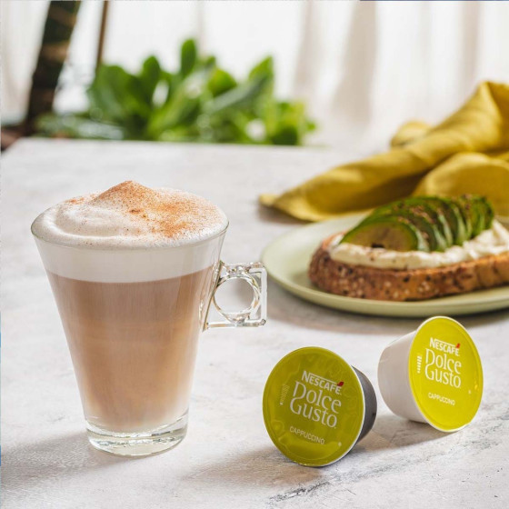 Capsules Nescafé Dolce Gusto Cappuccino - 6 boîtes - 48 boissons