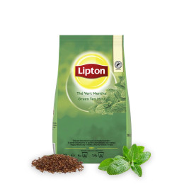 Thé Instantané Distributeur Automatique Lipton Thé Vert Menthe - 500 gr