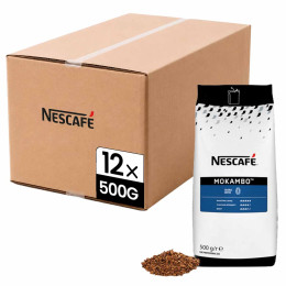 Café Soluble Nescafé® Mokambo Tradicion - 12 paquets - 6 Kg