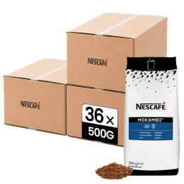Café Soluble Nescafé® Mokambo Tradicion - 36 paquets - 18 Kg