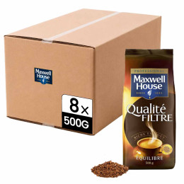 Café Soluble Maxwell House Professional Qualité Filtre - 8 paquets - 4 kg