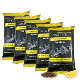 Thé Instantané Distributeur Automatique Drink'n Like Thé Citron - 5 paquets - 5 Kg