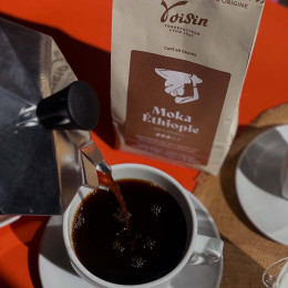 Café Moulu Café Voisin Moka Ethiopie - 250 gr