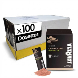 Cappuccino Noisette Lavazza - 10 boites - 100 dosettes individuelles