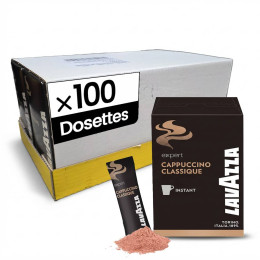 Cappuccino Classique Lavazza - 10 boites - 100 dosettes individuelles
