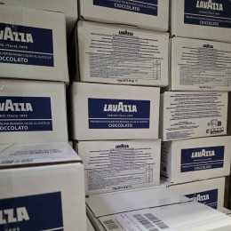 Chocolat Chaud Lavazza - 6 boîtes - 300 dosettes individuelles