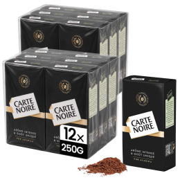 Café Moulu Carte Noire Classique - 12 paquets - 3 Kg